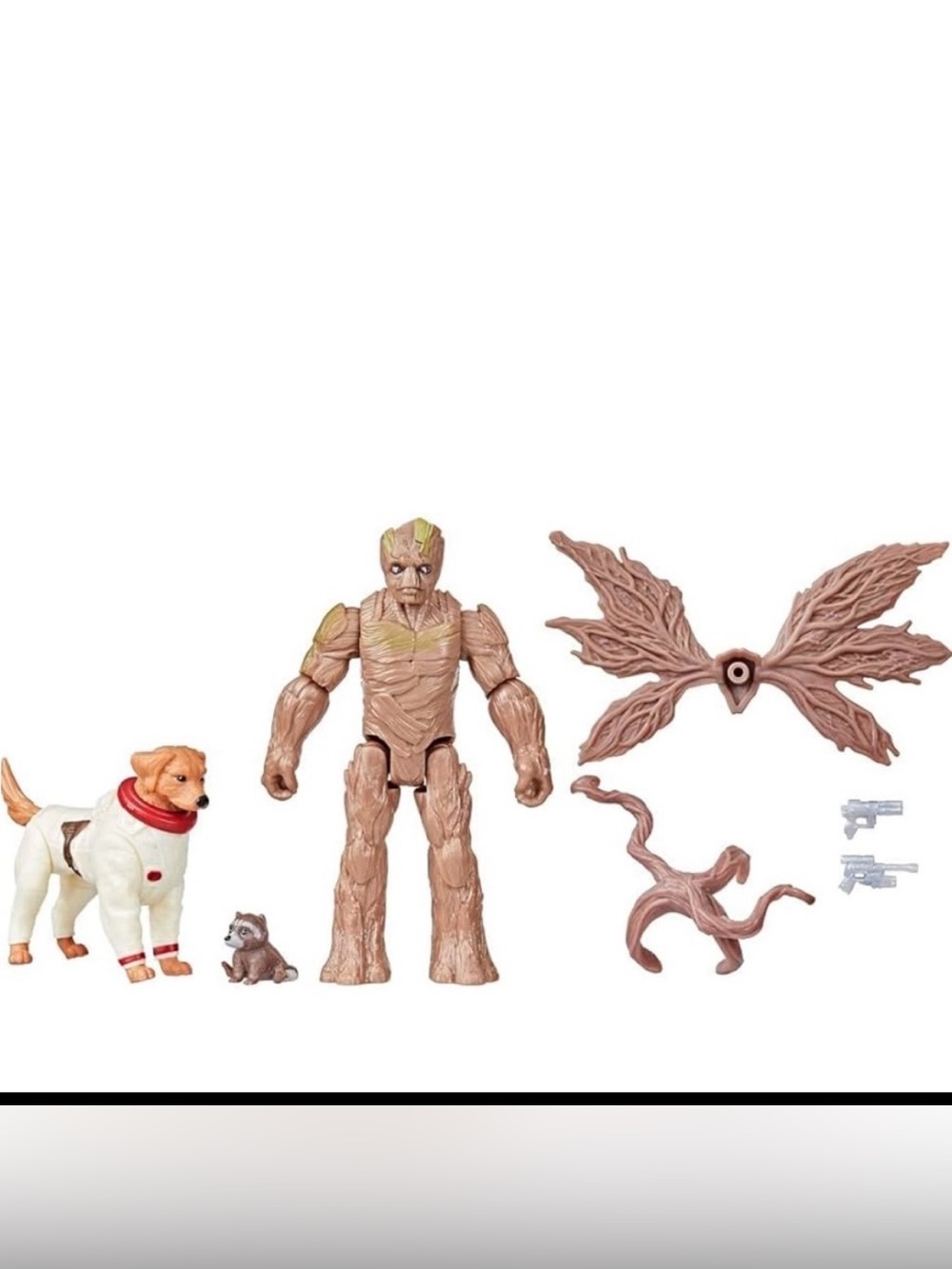 MARVEL Guardians of the Galaxy Vol. 3 Groot Baby Rocket and Cosmo Action Figures